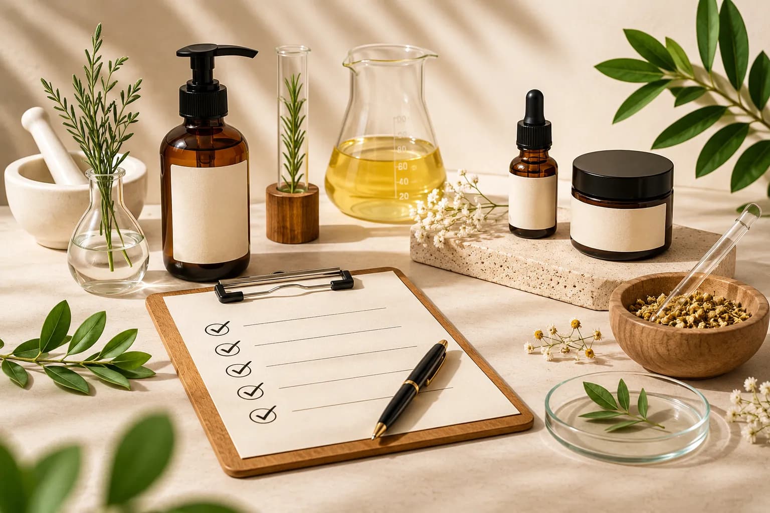 How to Choose a Natural Products Manufacturer: A Brand's Checklist