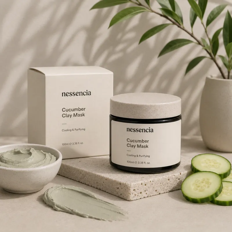 Cucumber Clay Mask — Kaolin + Cucumber