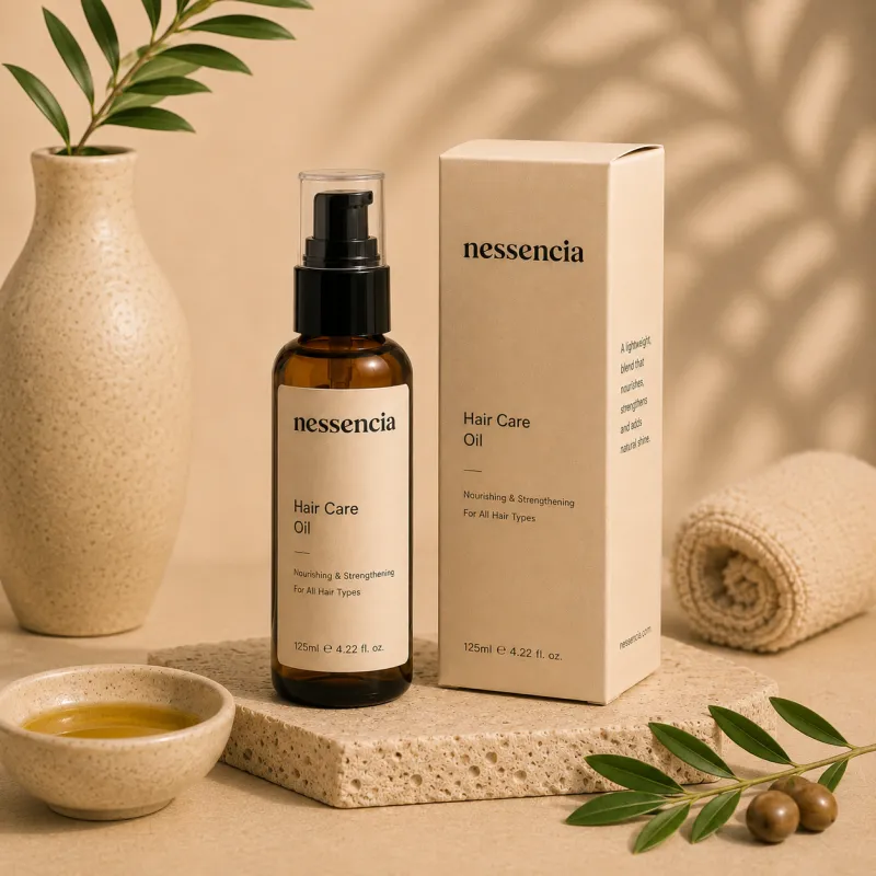 Hair Care Oil 125ml — Argan + Black Seed + Hazelnut