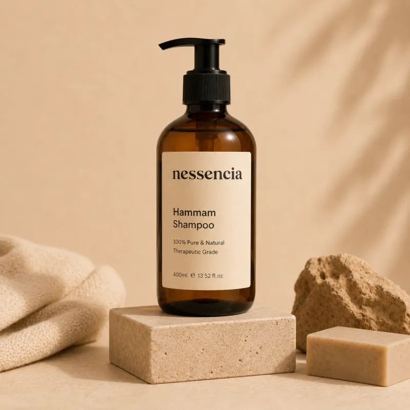 Hammam Shampoo 400ml — Olive + Laurel + Rose